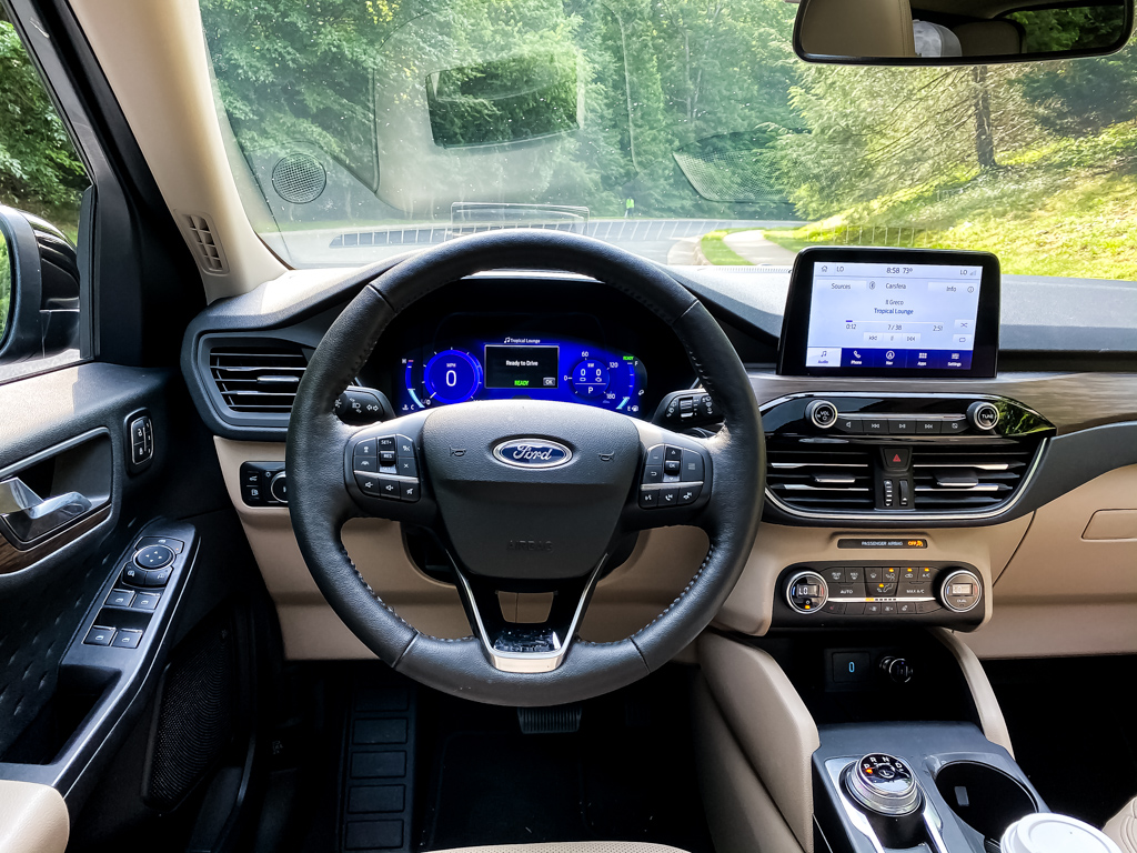 The 2020 Ford Escape Titanium Hybrid AWD Introduces Swank to an Affordable Price Tag via Carsfera.com