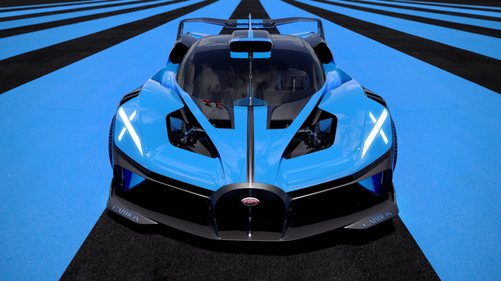 The Bugatti Bolide via Carsfera.com
