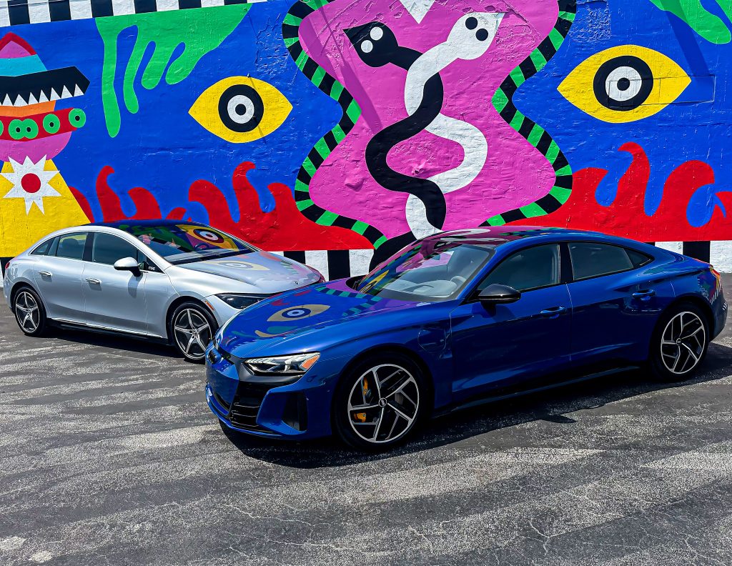 Miami Beach, a hub of artistic expression and opulent living, provided the perfect canvas for my electrifying experience in the 2023 Audi RS e-tron GT