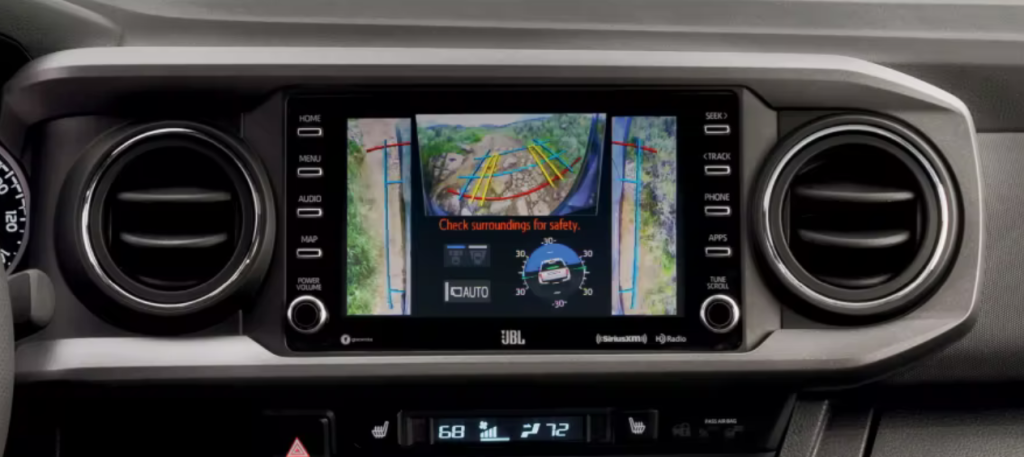 Tacoma TRD Pro: 8-inch Multimedia Touchscreen with Multi Terrain Monitor and Advanced Technology Features