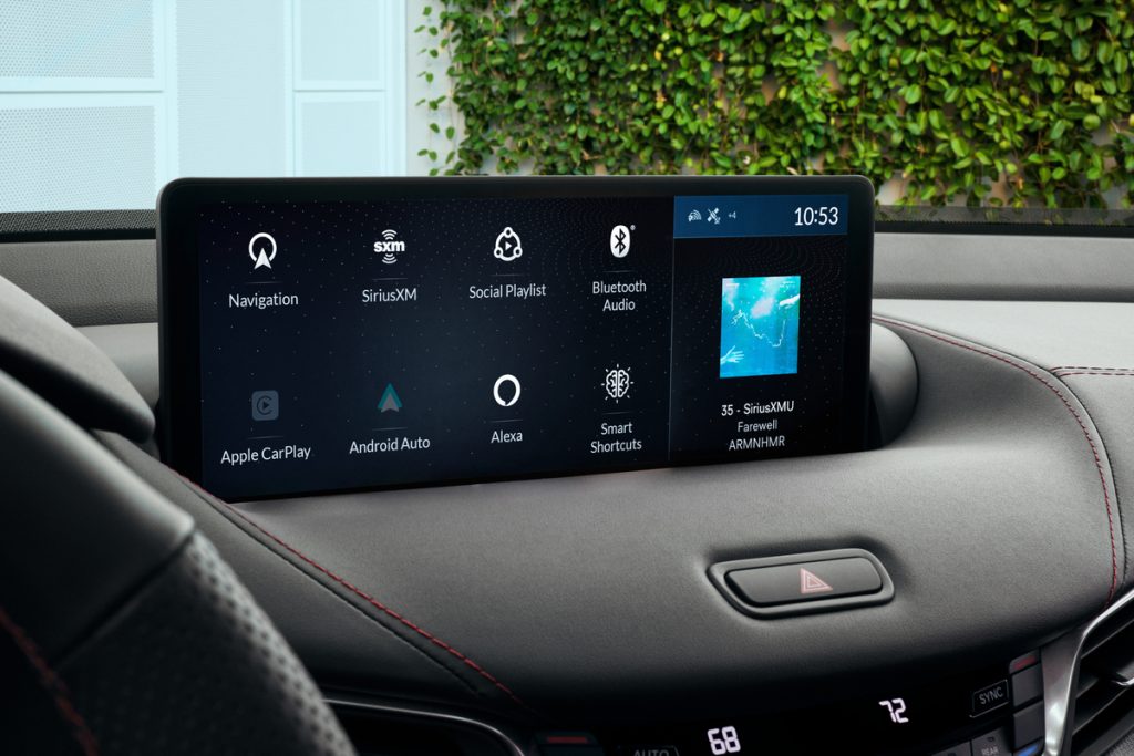 Advanced technology features in the 2024 Acura TLX, including wireless Apple CarPlay® and Android Auto™