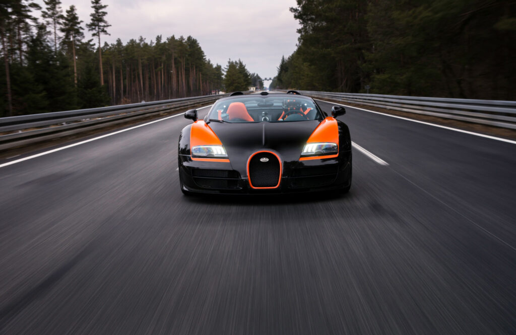 Image showcasing Bugatti's luxurious design and engineering excellence, as highlighted in the review of the brand's legacy and innovation.