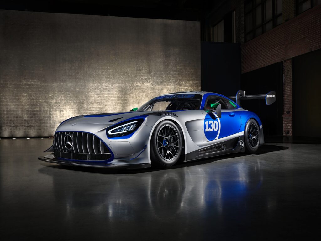 Limited-edition Mercedes-AMG GT3 Edition 130Y Motorsport showcasing racing heritage and cutting-edge performance