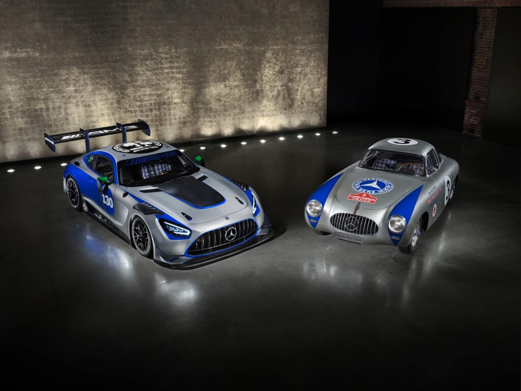 Limited-edition Mercedes-AMG GT3 Edition 130Y Motorsport showcasing racing heritage and cutting-edge performance