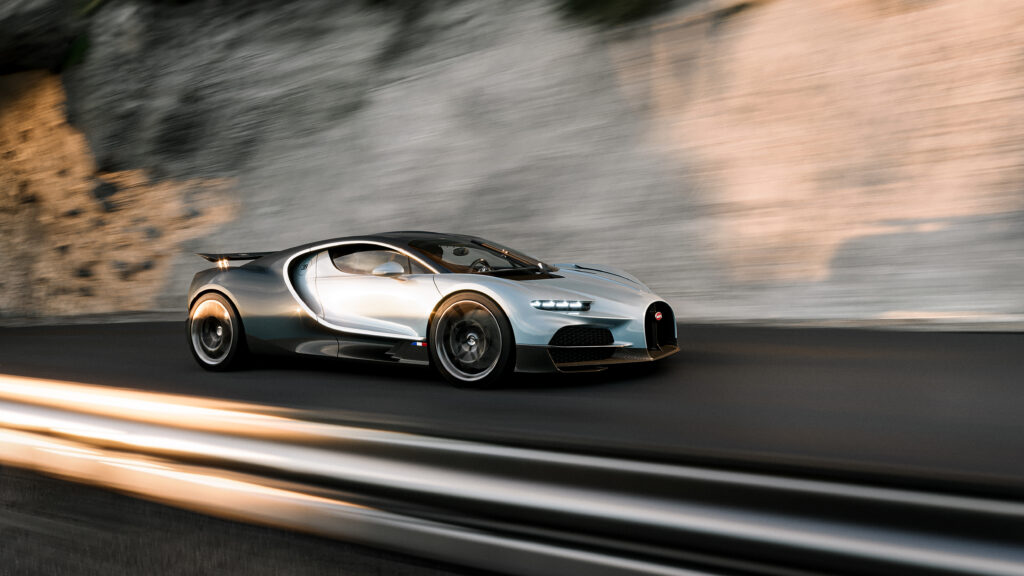 Image showcasing Bugatti's luxurious design and engineering excellence, as highlighted in the review of the brand's legacy and innovation.