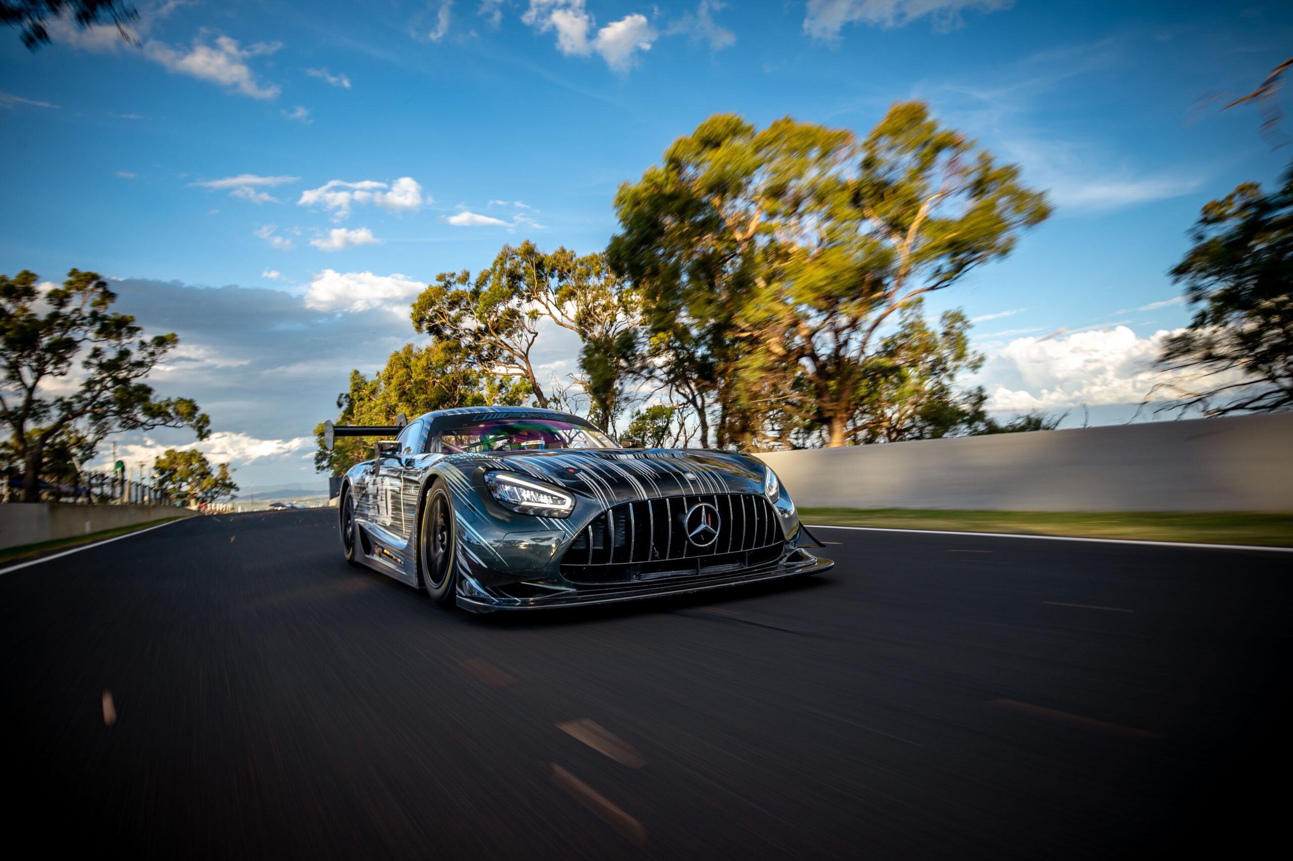 Limited-edition Mercedes-AMG GT3 Edition 130Y Motorsport showcasing racing heritage and cutting-edge performance