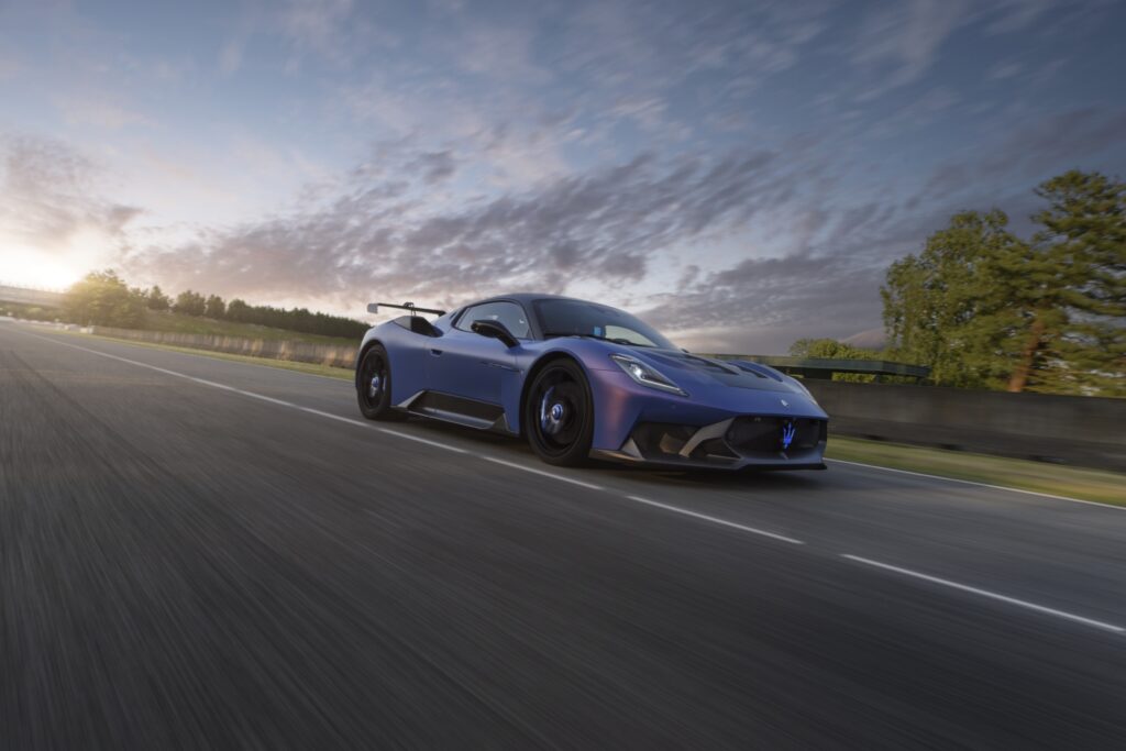 Maserati GT2 Stradale. World premiere of new super sports car at Monterey Car Week 2024