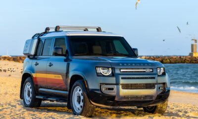 View stunning images of the limited-edition Defender ‘Beach Break,’ showcasing its surf-inspired design, rugged features, and coastal adventure appeal - Visit Carsfera.com