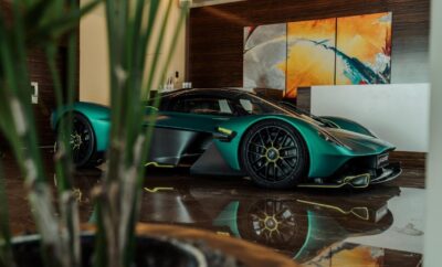 Fernando Alonso takes delivery of his custom Aston Martin Valkyrie, celebrating a career of dedication, precision, and racing excellence