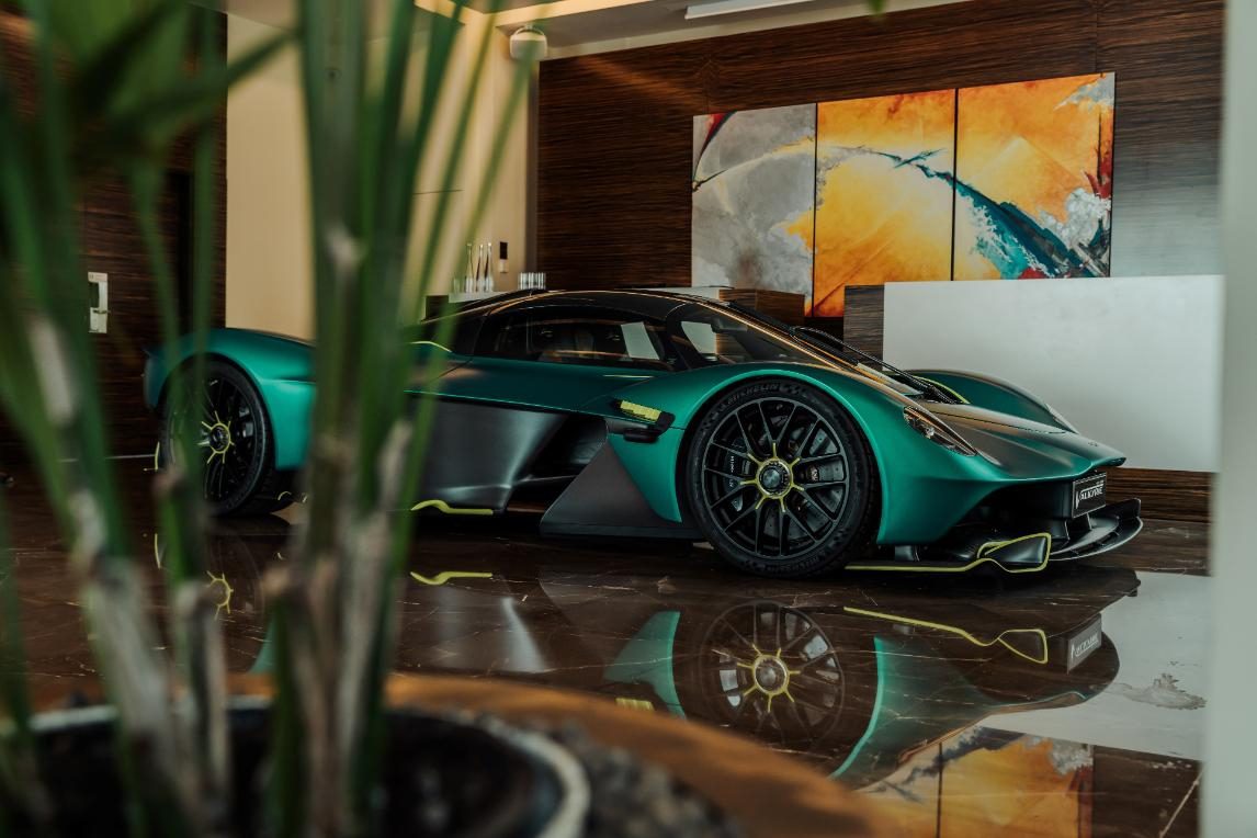 Fernando Alonso takes delivery of his custom Aston Martin Valkyrie, celebrating a career of dedication, precision, and racing excellence