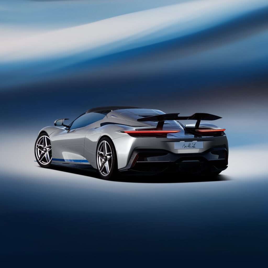 Battista Targamerica electric hypercar by Automobili Pininfarina, featured on Carsfera.com – luxury, innovation, and unmatched performance