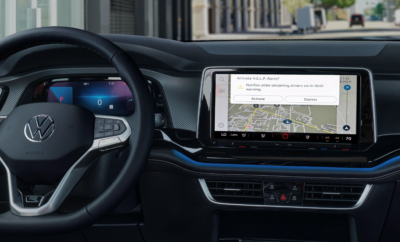 Volkswagen’s H.E.L.P.® alerts enhance road safety by notifying drivers of nearby hazards in real-time via C-V2X technology