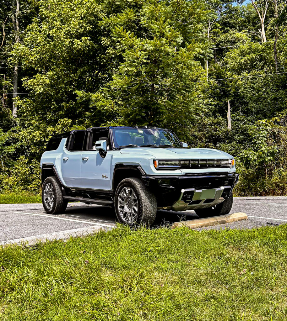 2024 GMC Hummer EV 3X showcasing its bold design, advanced technology, and powerful off-road capabilities