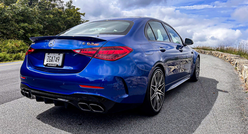 2024 Mercedes-AMG C63 S E Performance – Luxury, power, and cutting-edge hybrid technology redefining high-performance sedans. Explore more on Carsfera.com