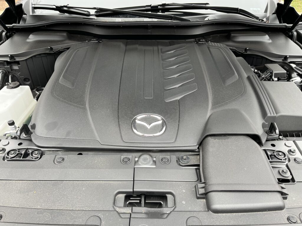 2025 Mazda CX-90 Machine Gray Metallic Engine