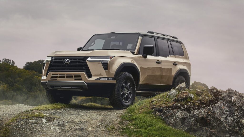 2024 Lexus GX 550 Overtrail Plus luxury SUV with rugged off-road capability, premium interior, and adventure-ready features.