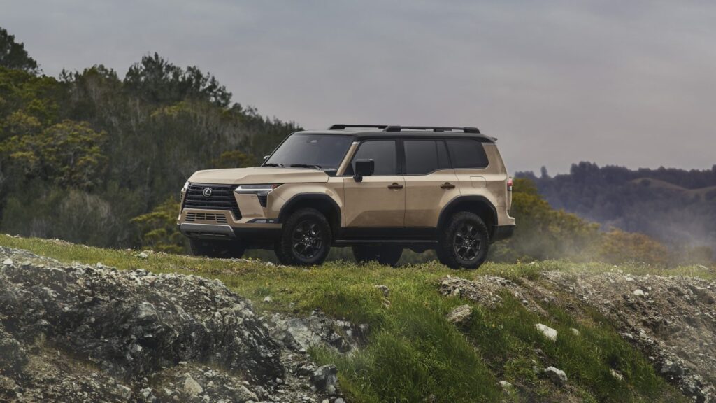 2024 Lexus GX 550 Overtrail Plus luxury SUV with rugged off-road capability, premium interior, and adventure-ready features.