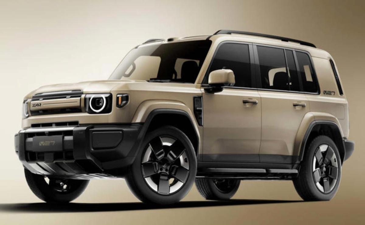Modern SUV with a rugged design and bold features.