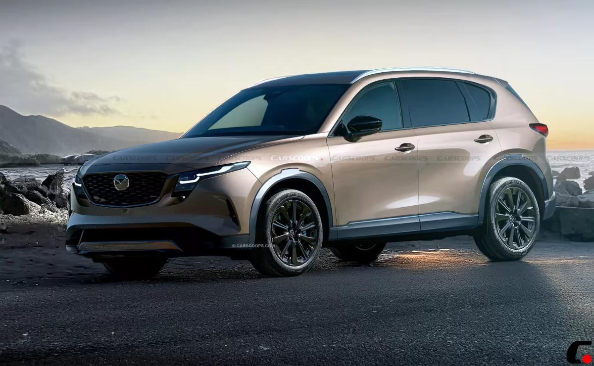 Sleek metallic SUV parked at sunset with tinted windows.