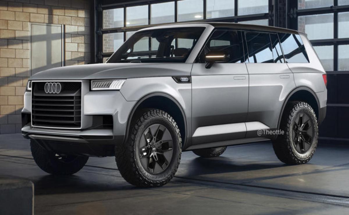 Sleek silver SUV with black rims in a modern showroom.