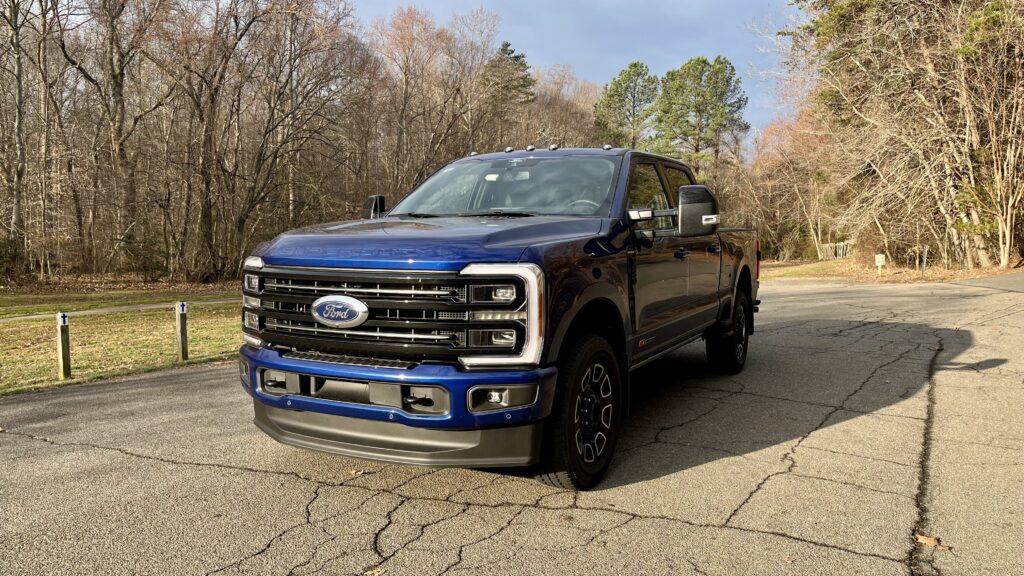 2026 Ford F-250 Super Duty Platinum in Argon Blue Metallic