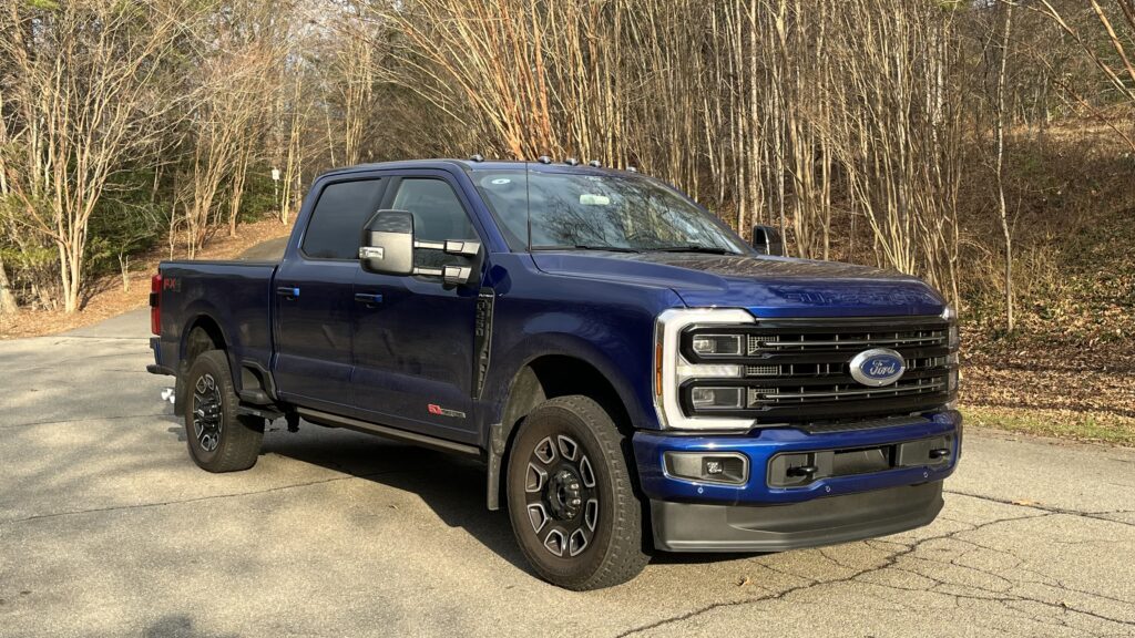 2026 Ford F-250 Super Duty Platinum in Argon Blue Metallic